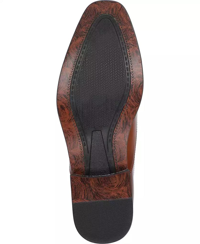 Vance Co. Men's Bradley Wide Tru Comfort Foam Lace-Up Cap Toe Oxford Dress Shoe