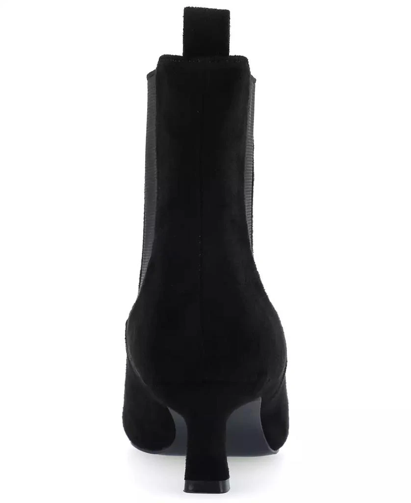 Journee Collection Women's Tenlee Wide Width Pointed Toe Kitten Heel Dress Booties 3