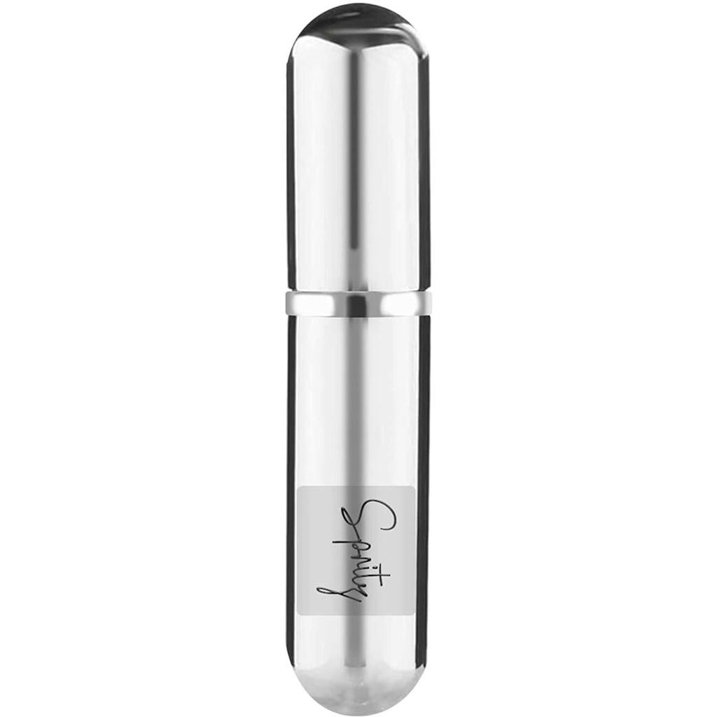 Spritz 0.13 oz Travel Atomizer Perfume, Silver
