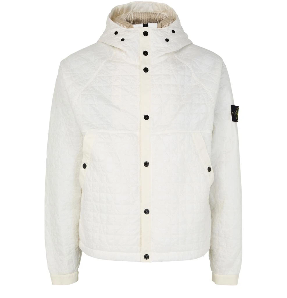 Stone Island Logo patch bomber jacket 2
