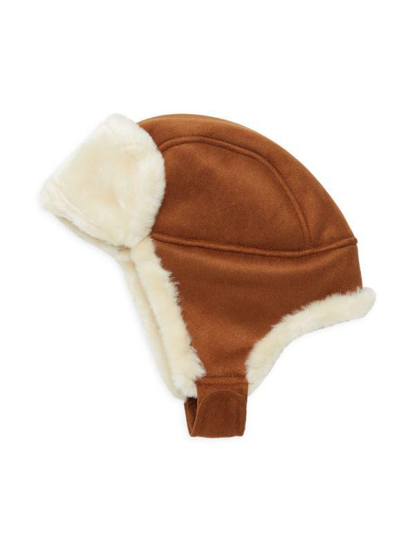 Surell Faux Shearling Aviator Hat