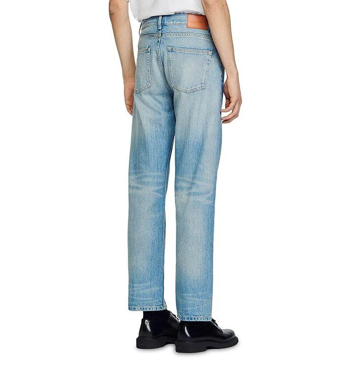 Sandro Faded Jeans in Blue Vintage 2