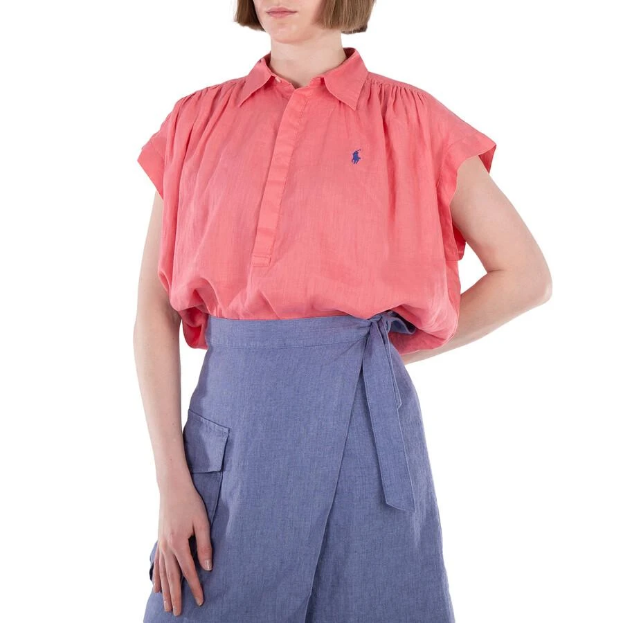 Ralph Lauren Polo Pony Linen Popover Shirt 1