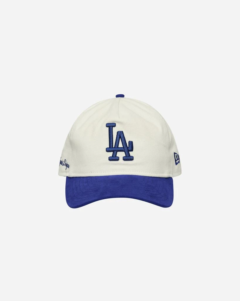 New Era LA Dodgers Script Golfer Cap Cream 2