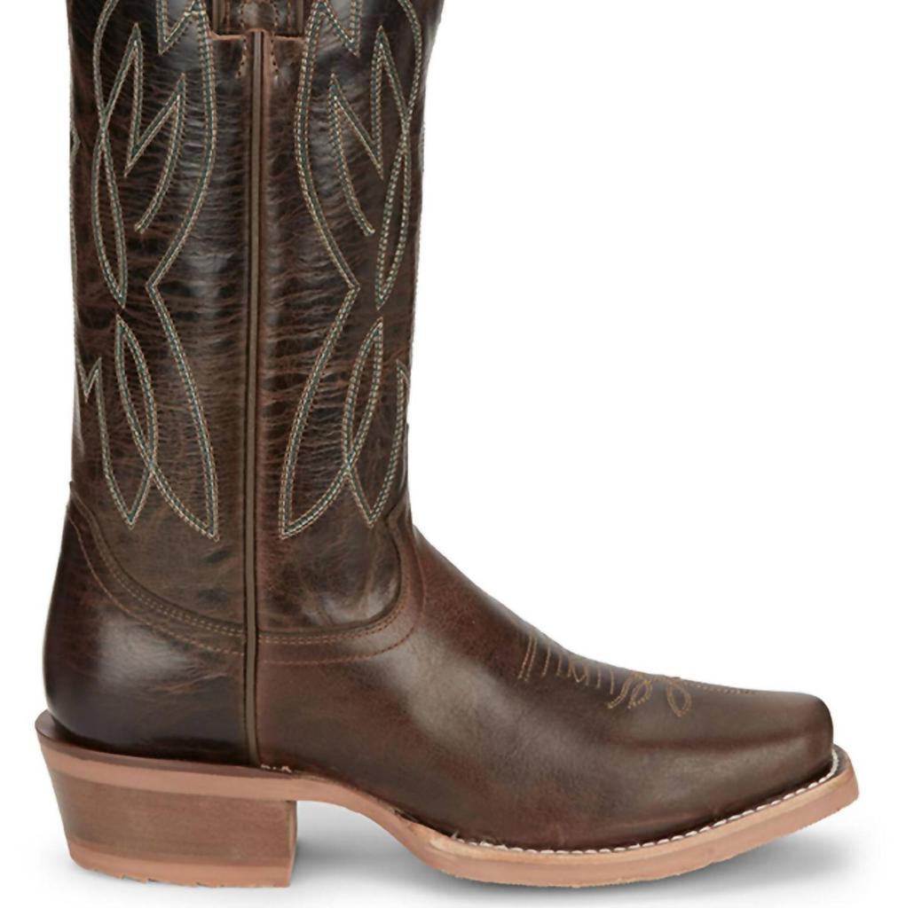 Justin Women's Mayberry Western Boots - B/medium Width In Umber