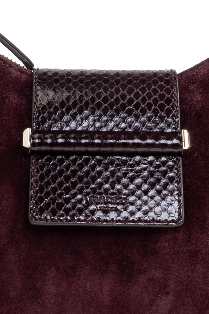 Jimmy Choo Jimmy Choo Logo Embossed Shoulder Bag 4