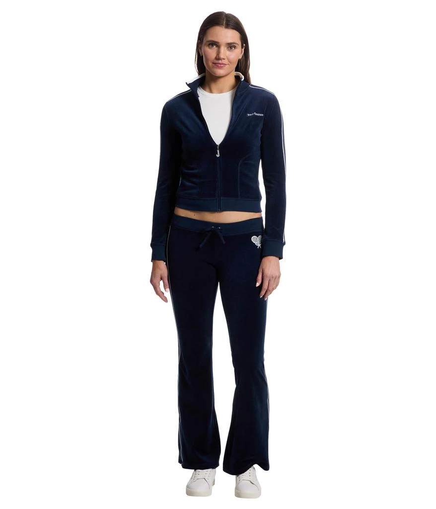 Juicy Couture Heritage Mock Neck Track Jacket with Back Graphic 5