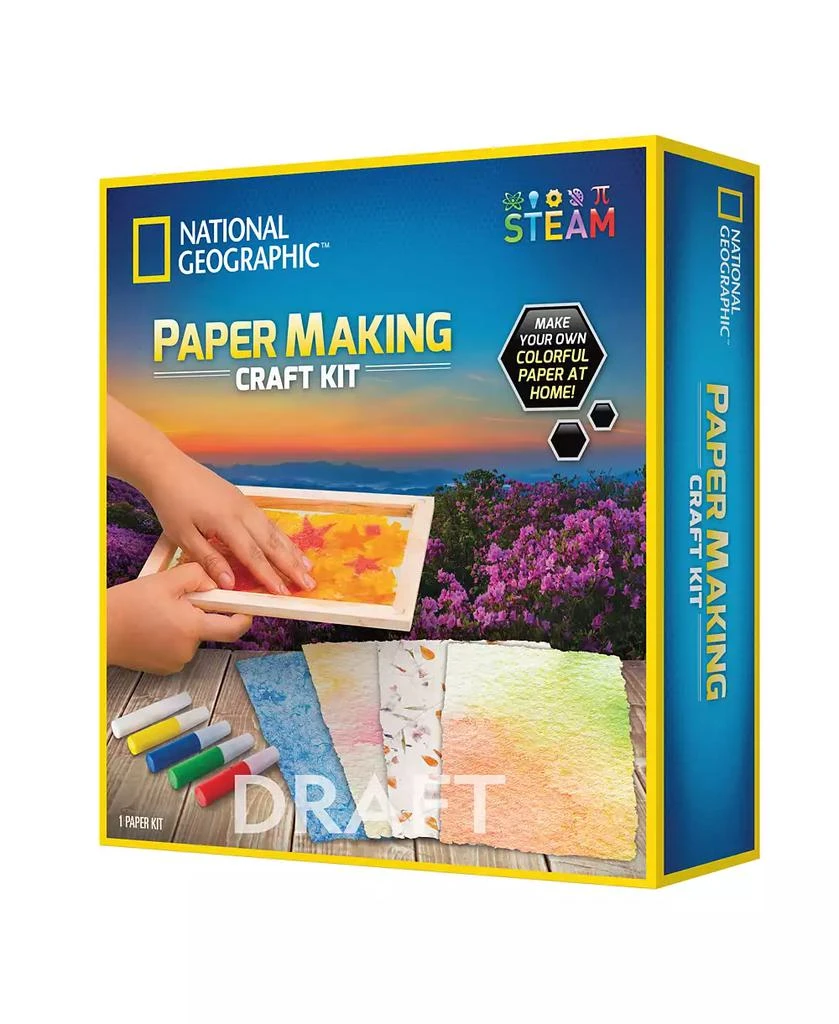 National Geographic Paper Making Craft Kit 1
