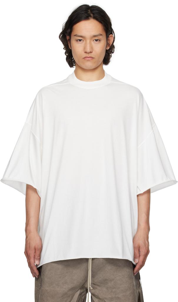 Rick Owens White Tommy T-Shirt - T-Shirts - Compare Prices