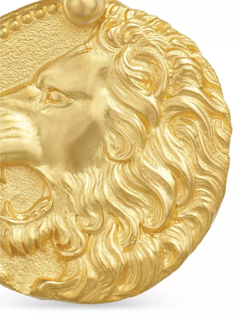 David Yurman Leo Amulet in 18K Yellow Gold, 27mm 5