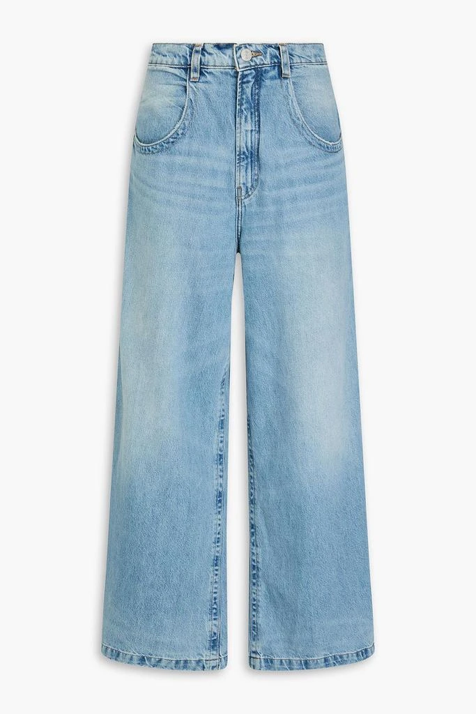 FRAME The Skater high-rise wide-leg jeans 1
