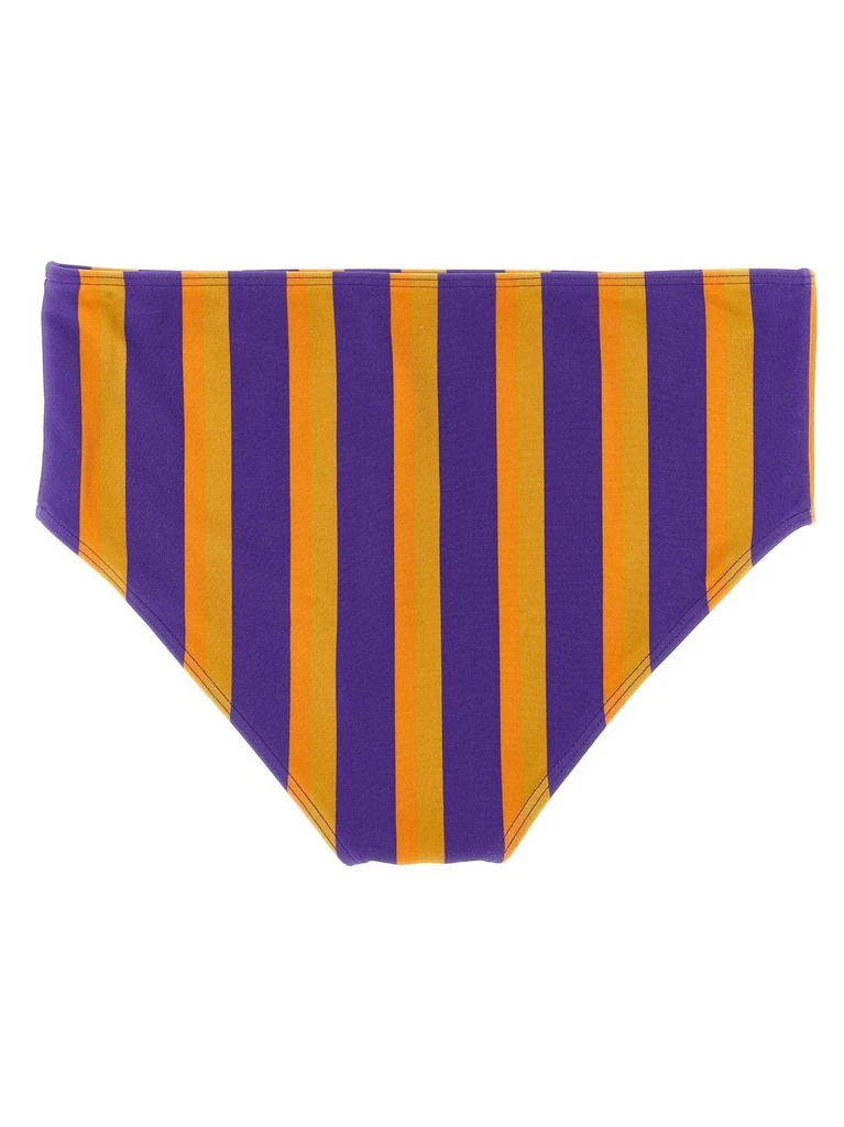 Yves Saint Laurent Women
s Striped Bikini Briefs 2