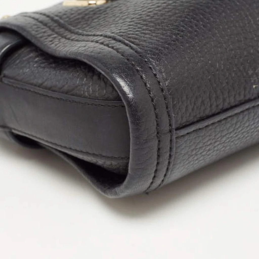 Coach Coach Black Leather Swagger Wristlet Crossbody Bag 15
