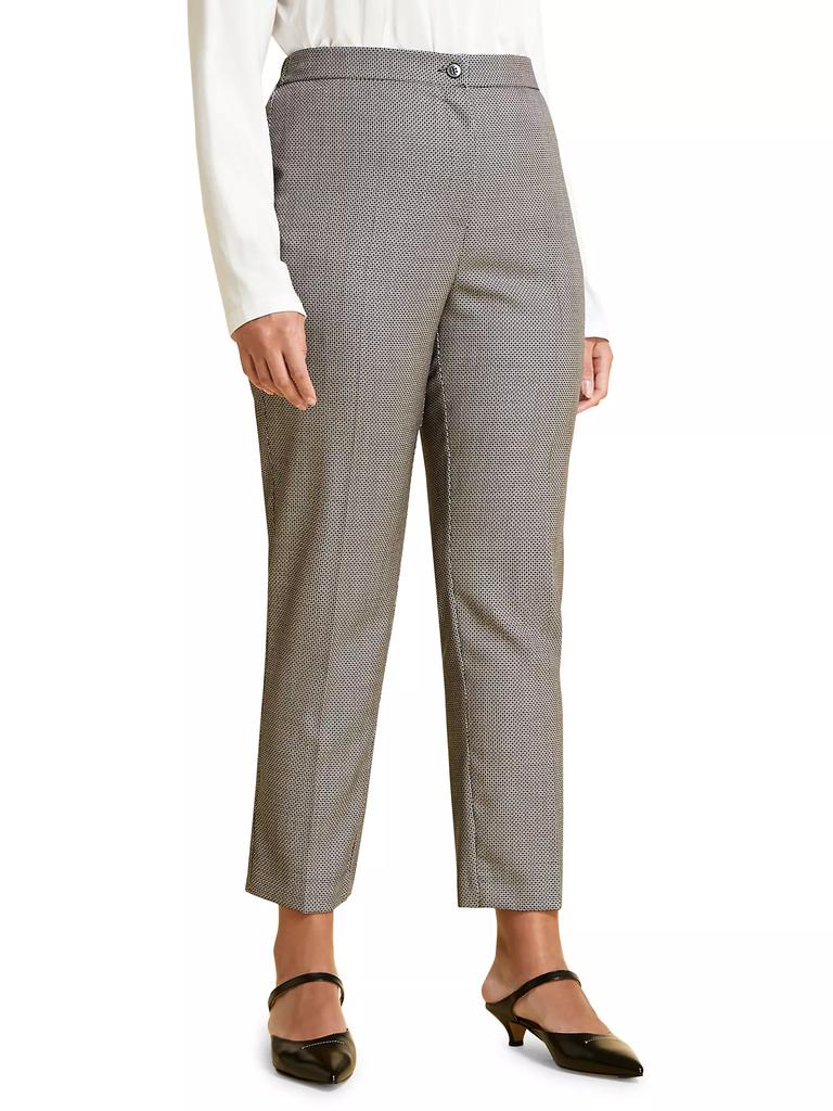 Marina Rinaldi Virgin Wool-Blend Pants