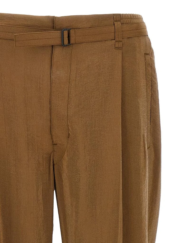 Lemaire Lemaire Belted Straight-Leg Trousers 3