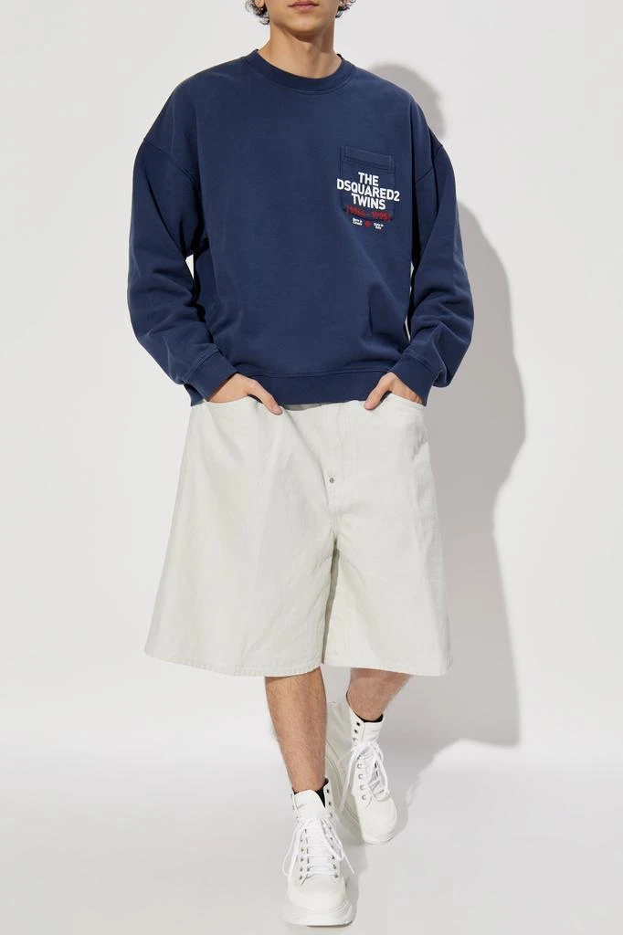 DSQUARED2 Sweatshirt with pocket 2
