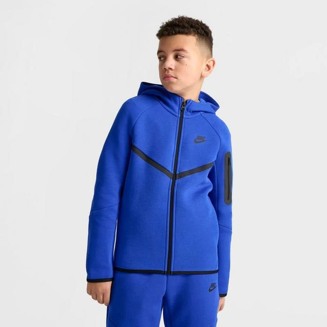 NIKE Boys' Nike Sportswear Tech Fleece Full-Zip Hoodie 3