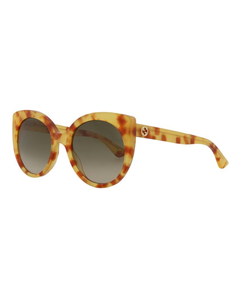 Gucci Cat Eye-Frame Acetate Sunglasses