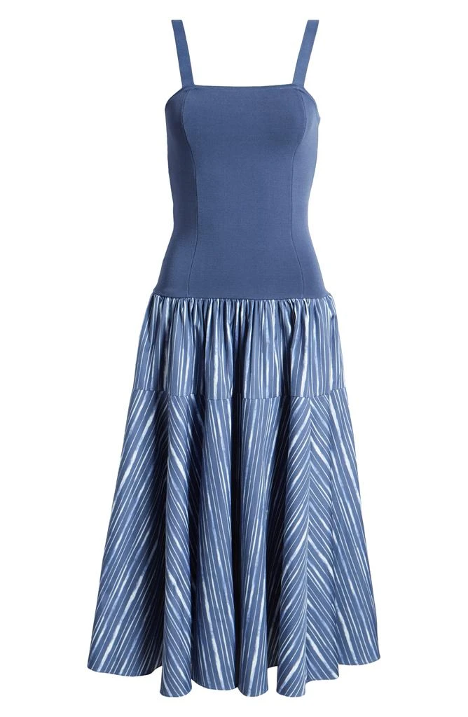 Nordstrom House of Aama Lana Mixed Media Dress 6