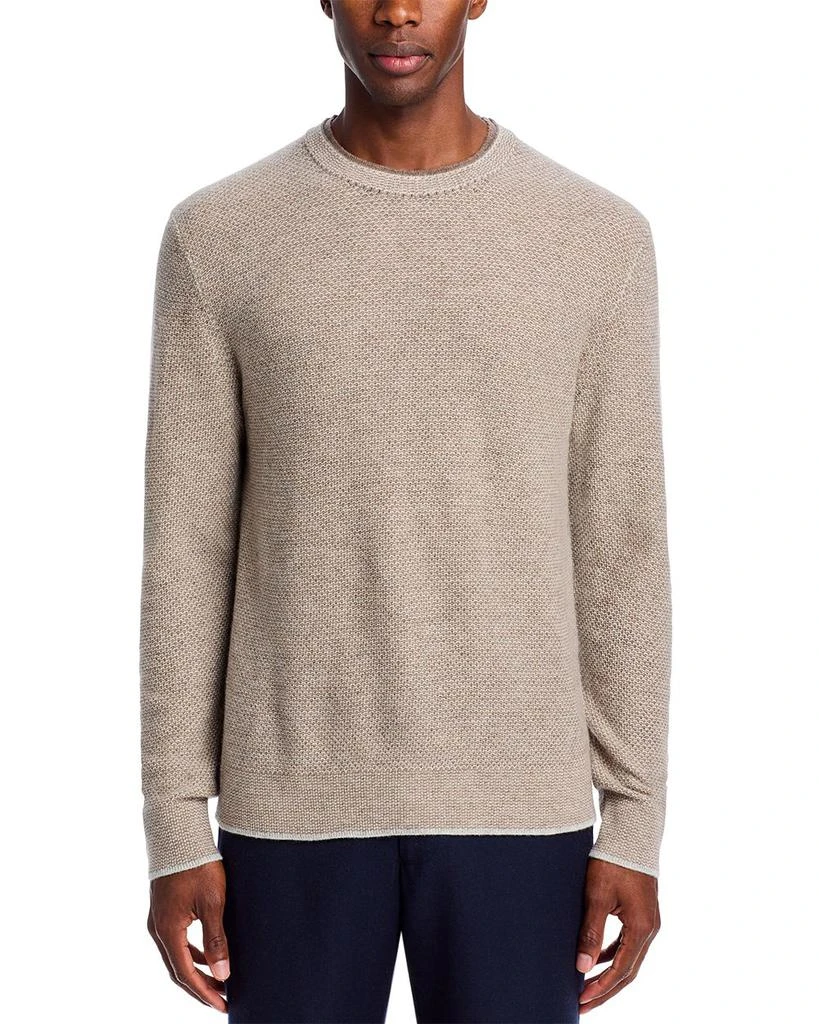 The Men's Store at Bloomingdale's Wool & Cashmere Jacquard Sweater - Exclusive 3