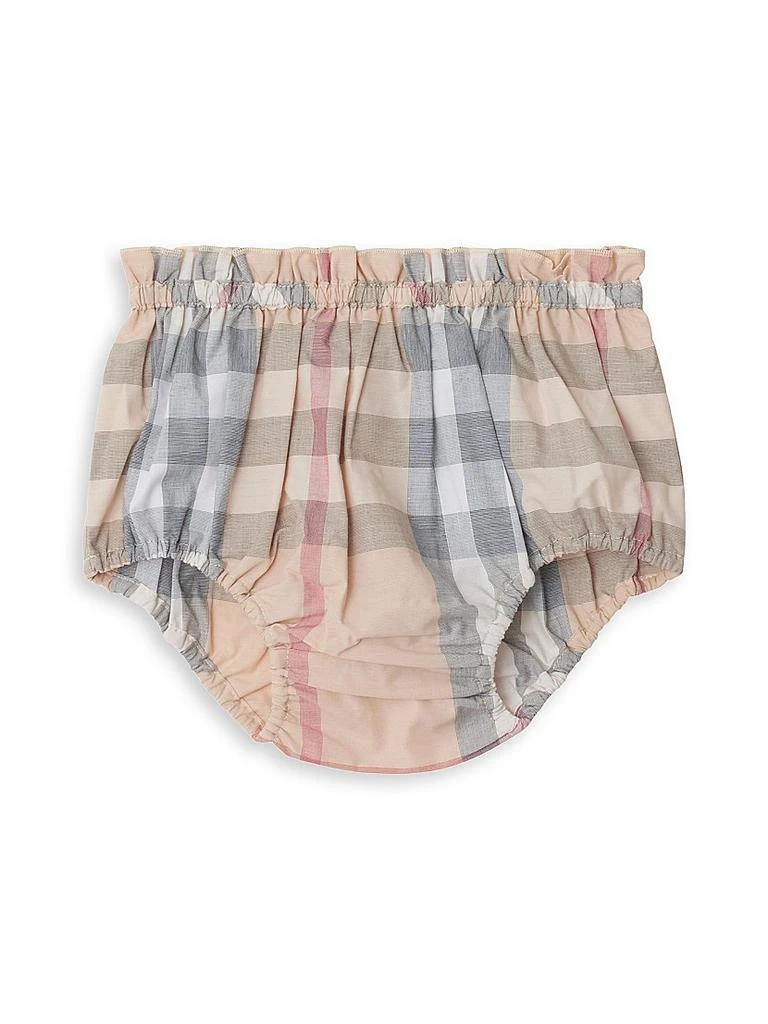 Burberry Baby Girl's Smocked Check Dress & Bloomers Set 3