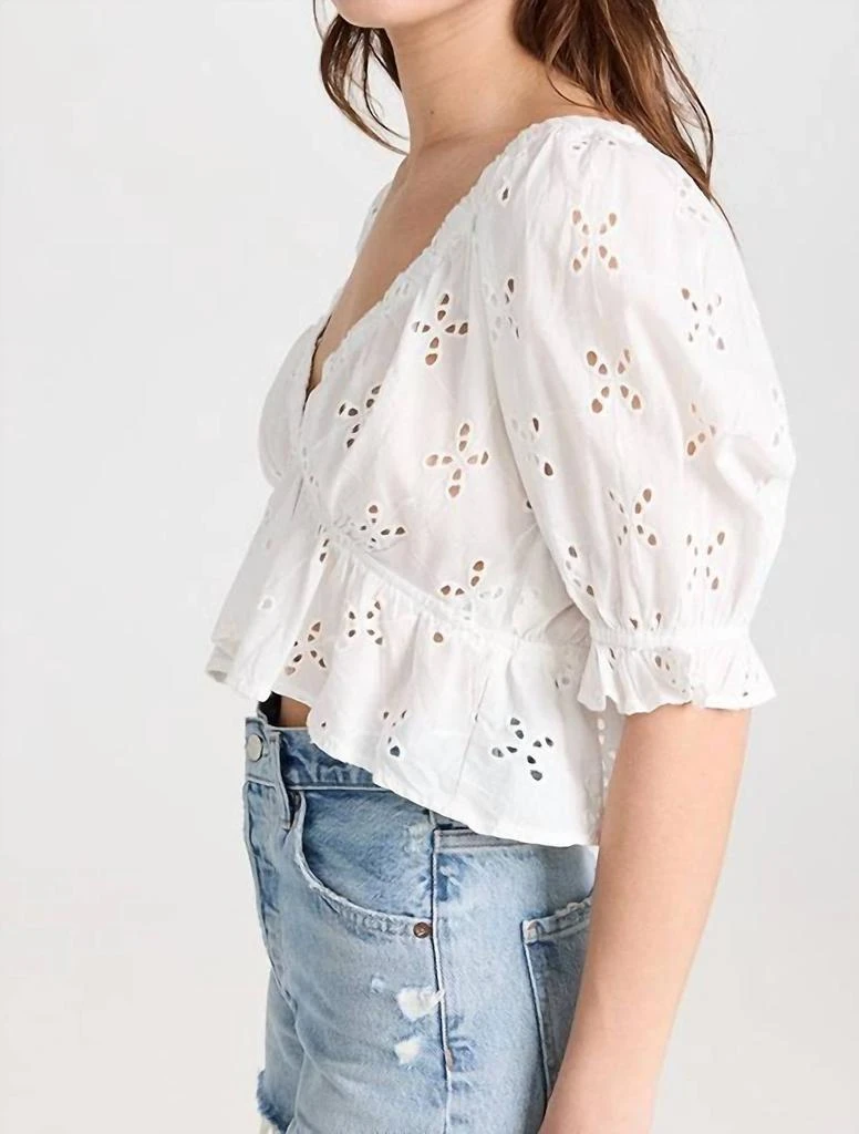 Free People Free People - Gardenia Flutter Top 3