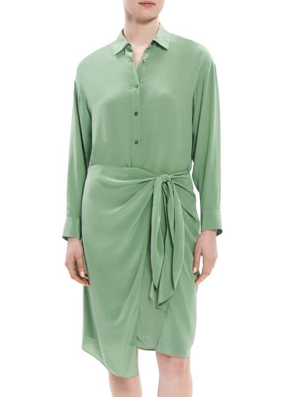 Theory Asymmetric Shirtdress