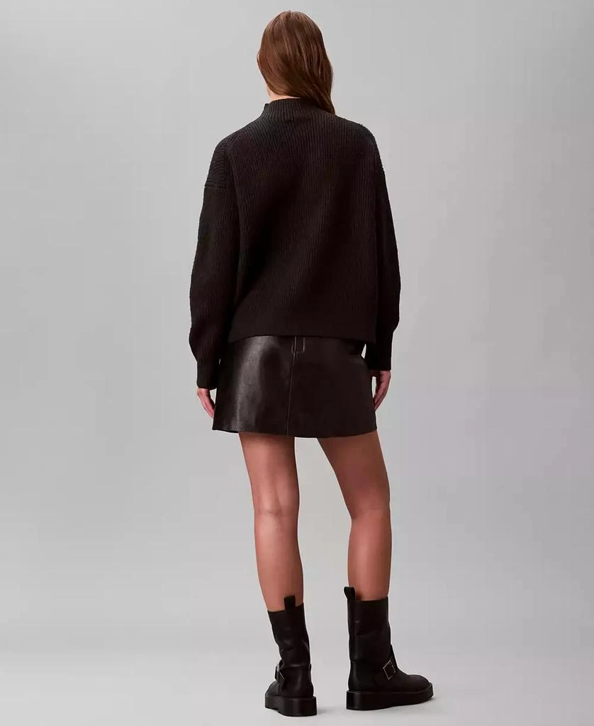 Calvin Klein Women
s Relaxed Turtle Neck Sweater 5