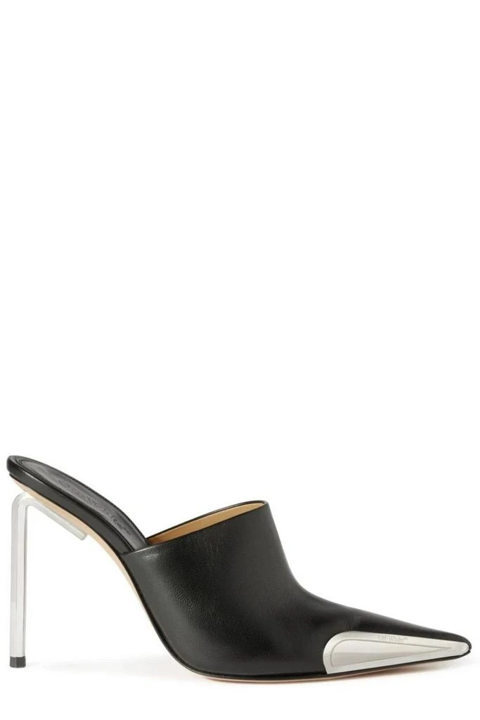 Off-White Off-White Pointed Toe Slip-On Mules 1