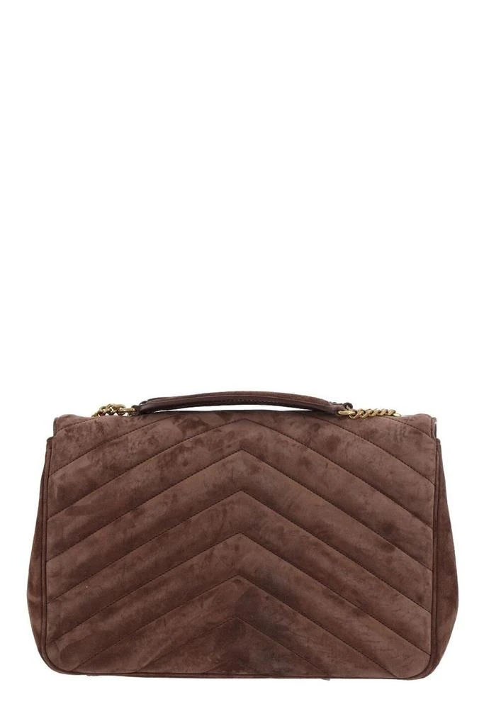 Yves Saint Laurent Saint Laurent Loulou Logo Plaque Large Shoulder Bag 2