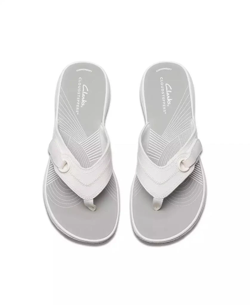 Clarks Women's Cloudsteppers Breeze Reyna Flip Flops 5