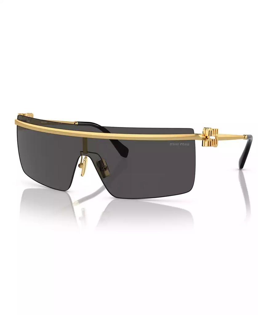 Miu Miu 0mu 54ys Runway 5ak5s0 Oro Sunglasses - Accessories