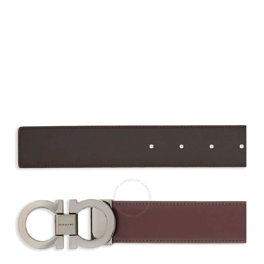 Salvatore Ferragamo Gancini Reversible Leather Belt 2