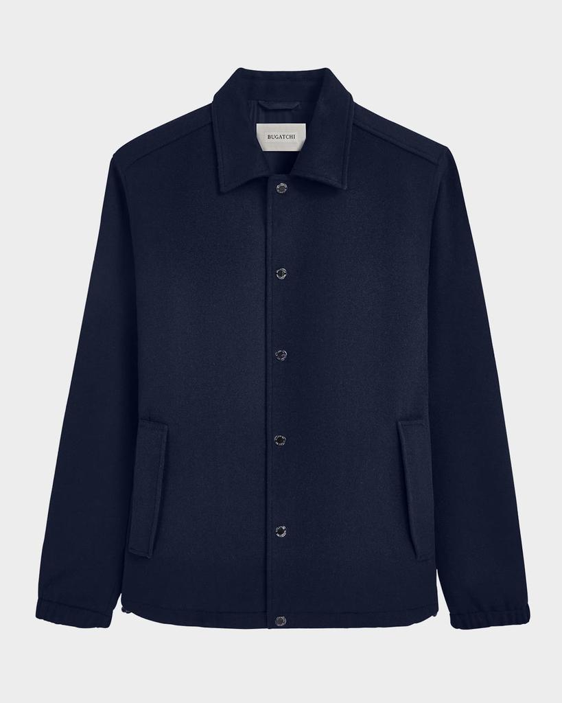 BUGATCHI Men's Button-Front Field Jacket