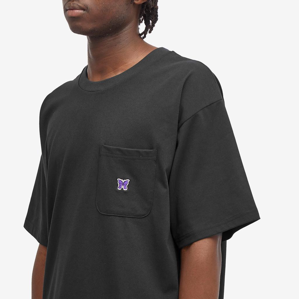 Tシャツ・カットソー NEEDLES Men T Shirts OT261 BLACK Needles - Short Sleeve Crewneck T-shirt | HBX - Globally