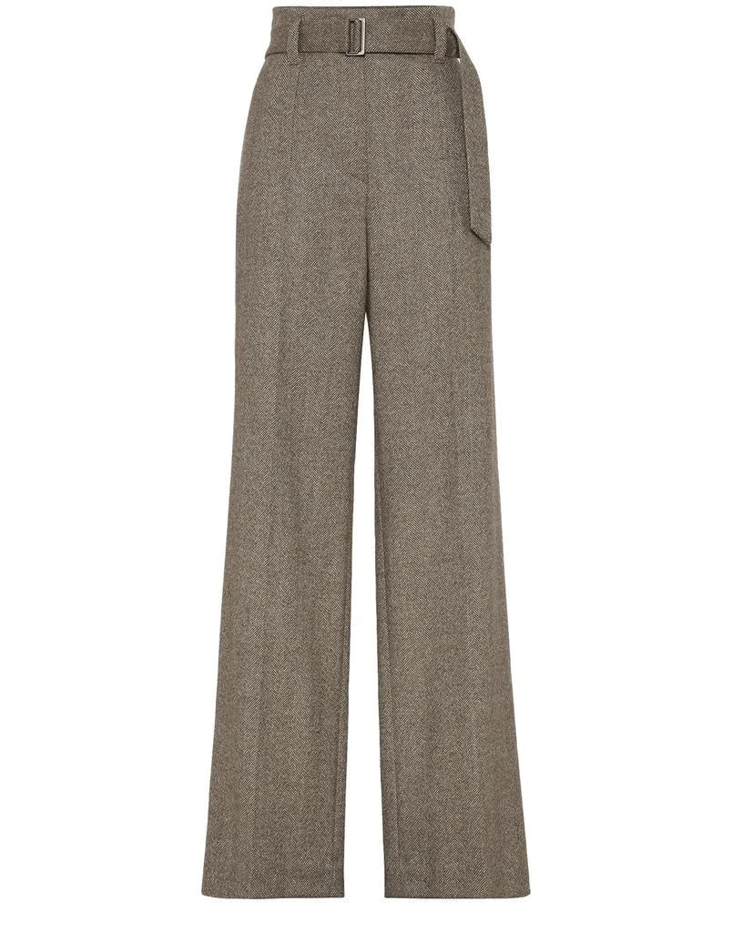 Brunello Cucinelli Loose Corset trousers with monili 2