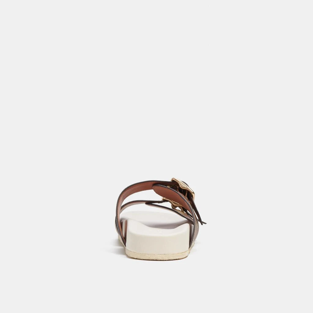 Coach Allanah Sandal In Signature Canvas 3