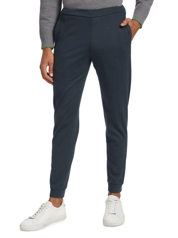 Saks Fifth Avenue Slim-Fit Solid Jogger Pants 1