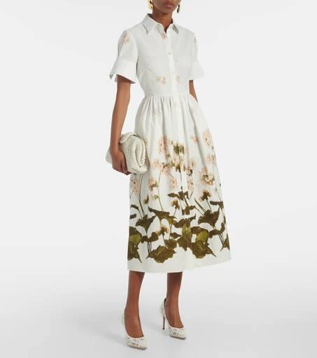 Gianvito Rossi Lyon 85 leather-trimmed lace pumps 3