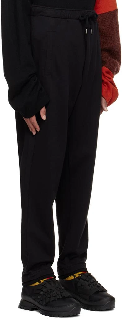 424 Black Embroidered Lounge Pants 2