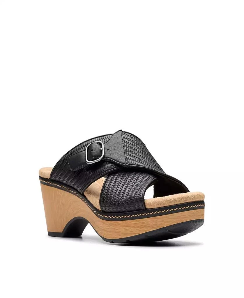 Clarks Collection Women's Seannah Nora Wedge Sandals 1