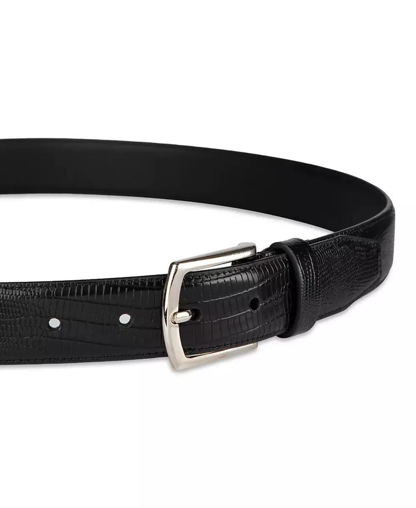 Alfani Men's Feather Edge Lizard Dress Belt 3