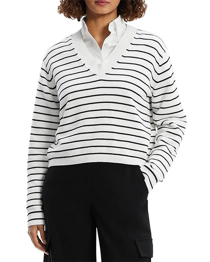 Theory | Cropped Sweater