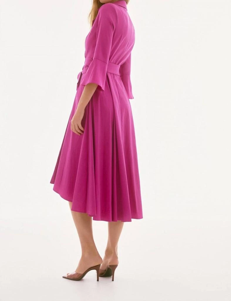 JOSEPH RIBKOFF Joseph Ribkoff - Stretch Taffeta Wrap Dress 2