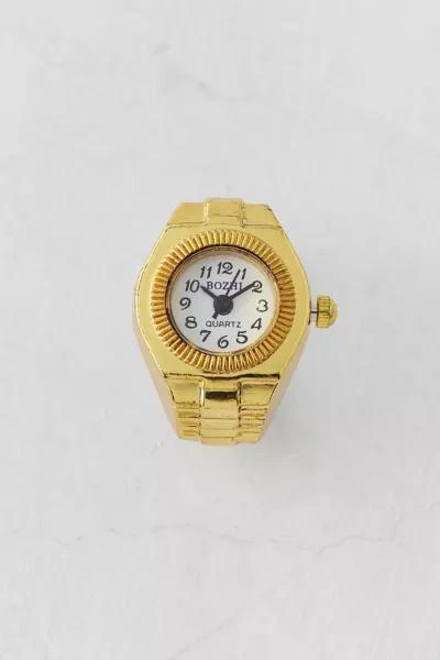 Urban Outfitters Fred Round Metal Watch Ring 2