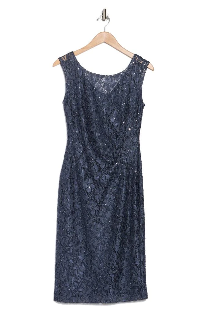 Connected Apparel Sequin Lace Dress 3