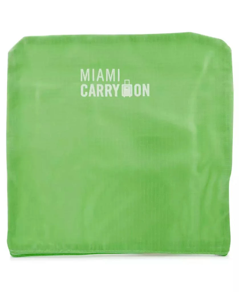 Miami CarryOn Set of 6 Neon Packing Cubes, Traveler's Luggage Organizer 4