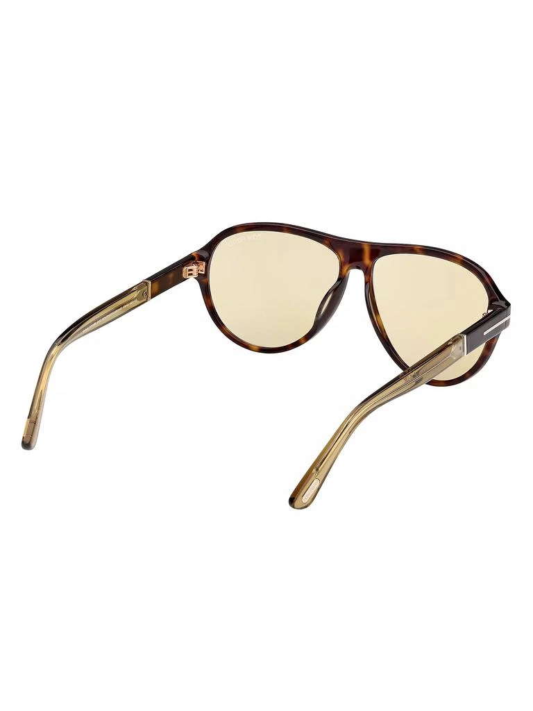 Tom Ford Quincy 59MM Pilot Sunglasses 6