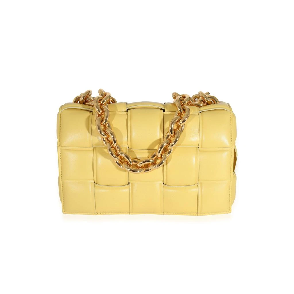 Bottega Veneta Butter Maxi Intrecciato Lambskin Chain Cassette Bag 1