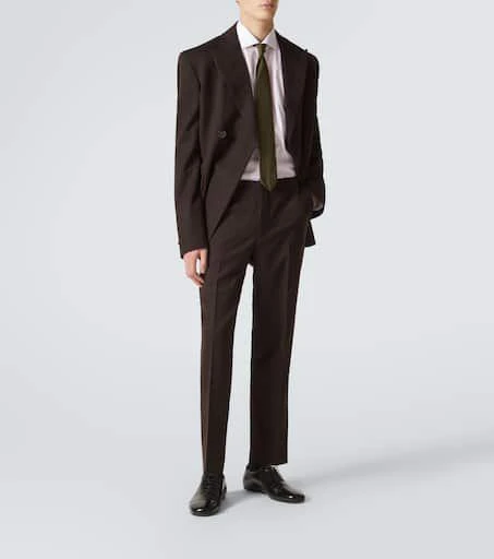 Prada Wool gabardine suit pants 2